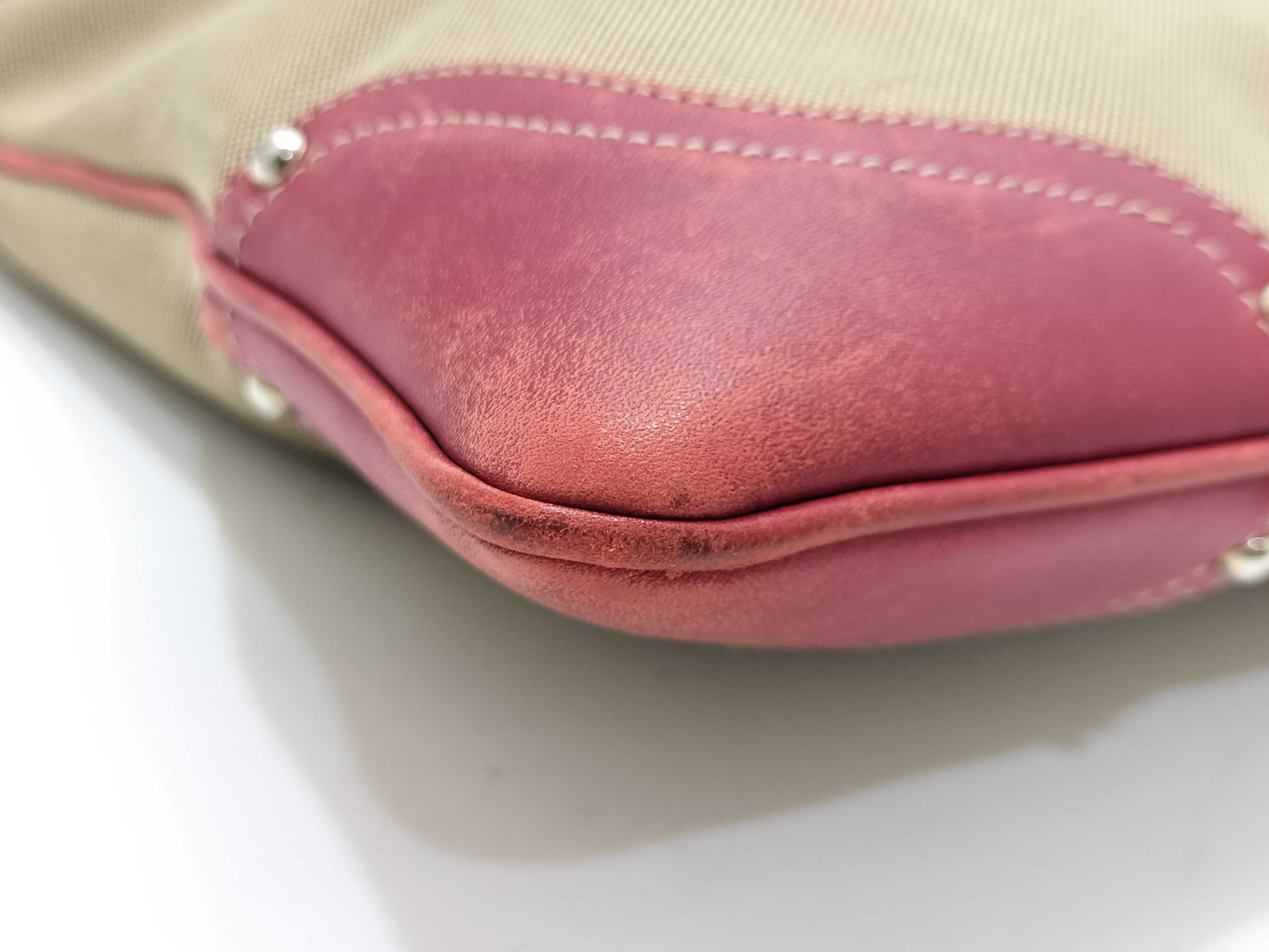 PRADA Canvas Shoulder Bag