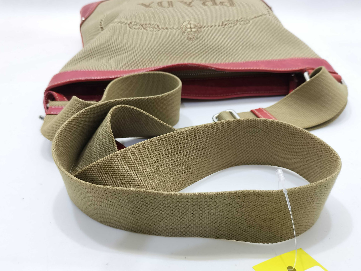 PRADA Canvas Shoulder Bag