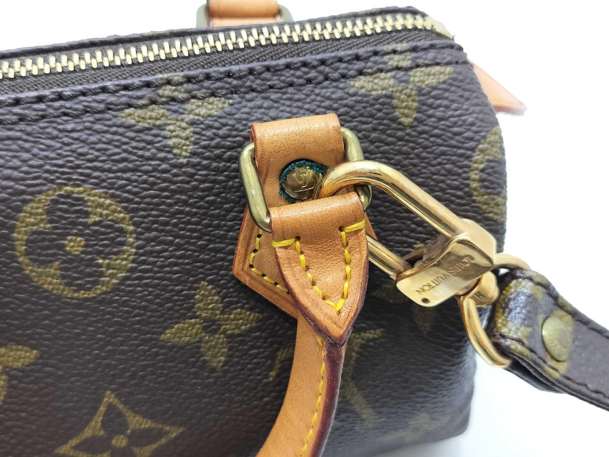 LOUIS VUITTON TH 1912 Monogram Mini Speedy Handbag