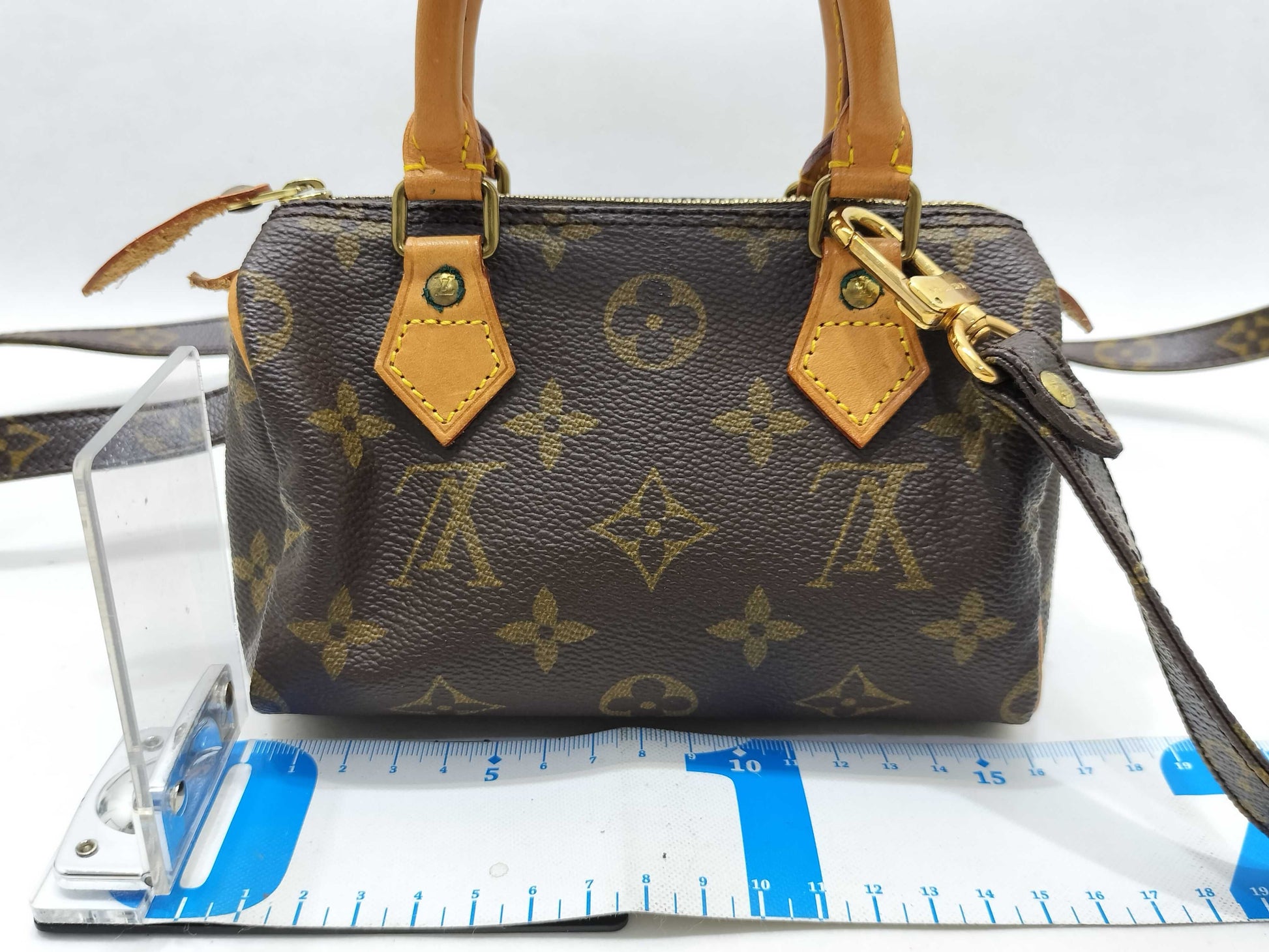 LOUIS VUITTON TH 1912 Monogram Mini Speedy Handbag