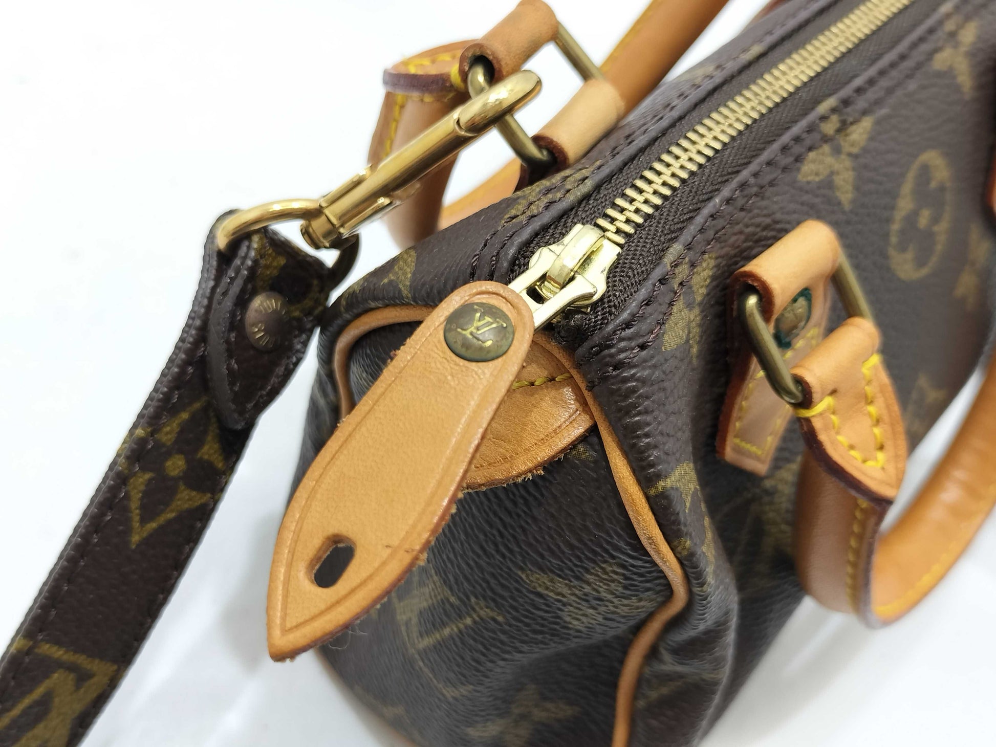 LOUIS VUITTON TH 1912 Monogram Mini Speedy Handbag