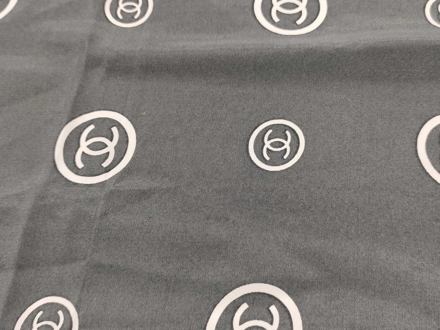 CHANEL Coco Mark Logo Scarf