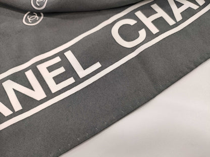 CHANEL Coco Mark Logo Scarf