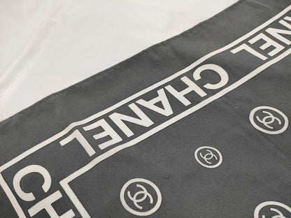 CHANEL Coco Mark Logo Scarf