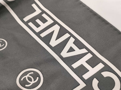 CHANEL Coco Mark Logo Scarf