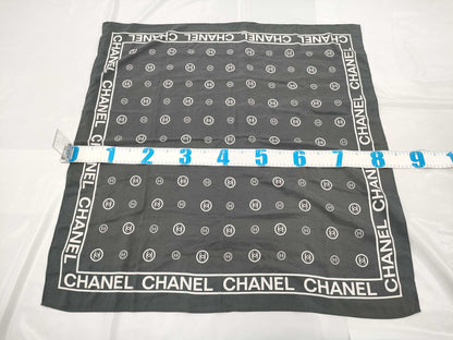 CHANEL Coco Mark Logo Scarf