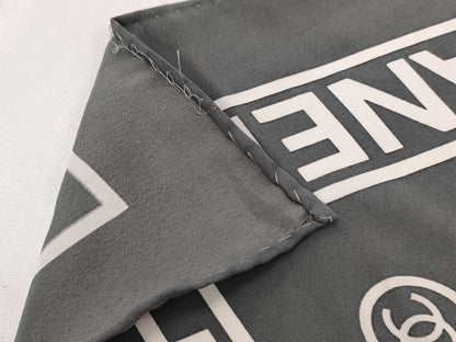 CHANEL Coco Mark Logo Scarf