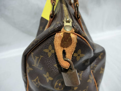 LOUIS VUITTON RFID Unverifiable, Serial Unverifiable Monogram Speedy 25 Handbag