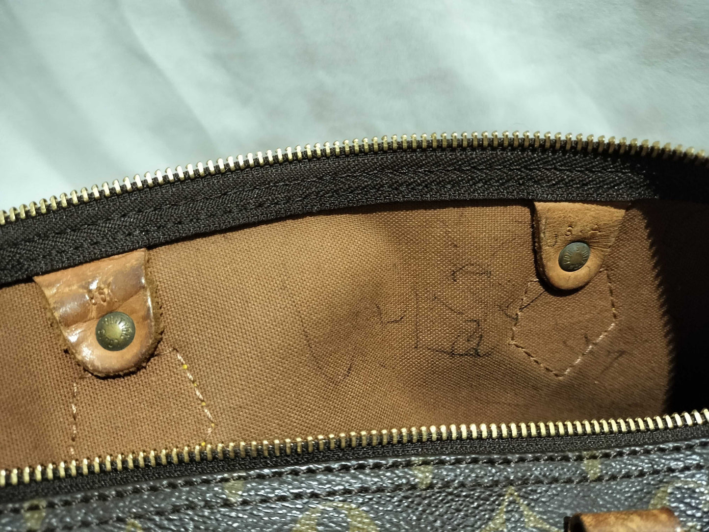 LOUIS VUITTON RFID Unverifiable 861SA Monogram Speedy 30 Handbag