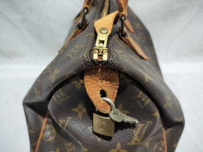 LOUIS VUITTON RFID Unverifiable 861SA Monogram Speedy 30 Handbag