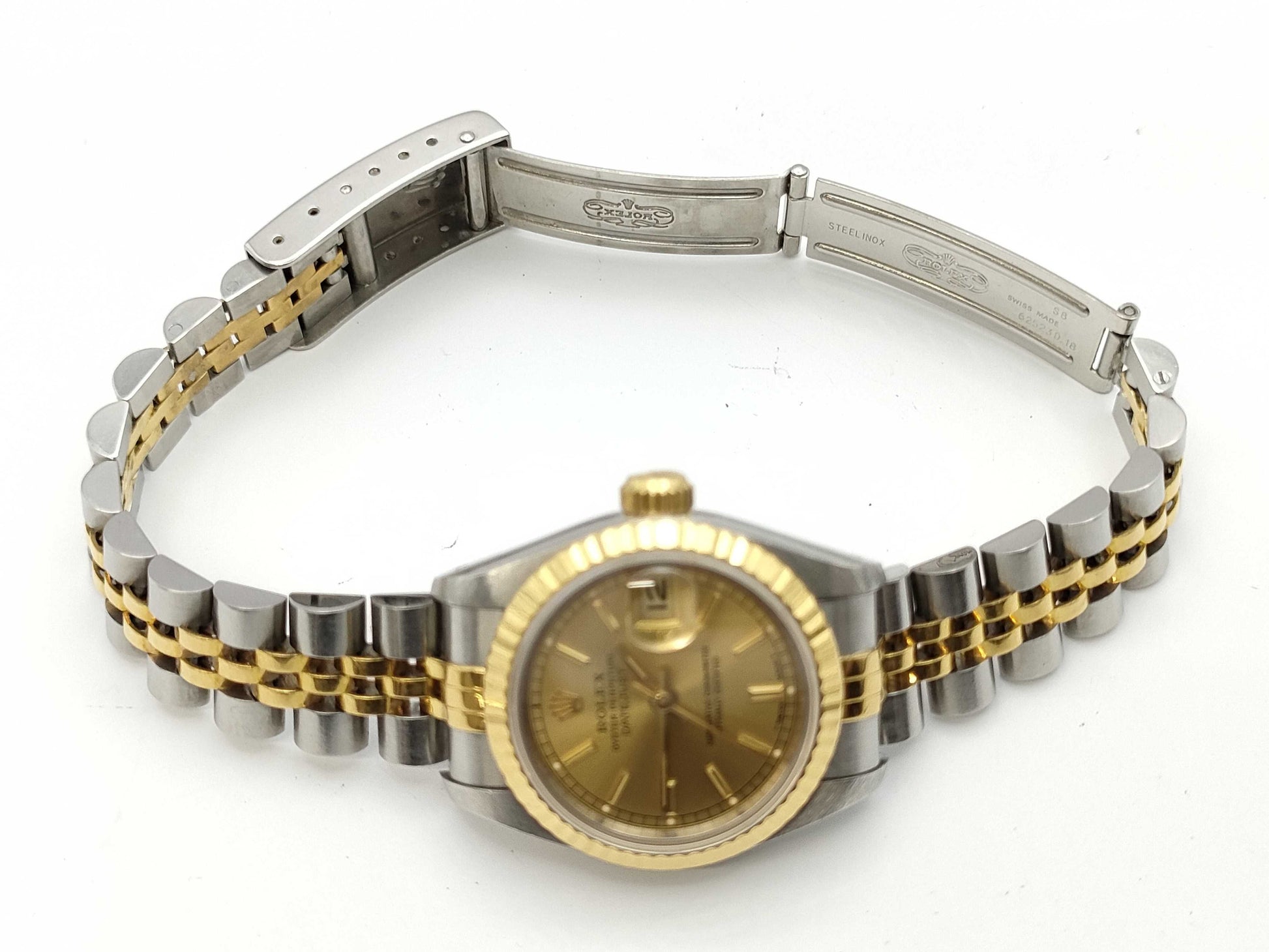 ROLEX 69173 S224143 Champagne Dial Women's Watch