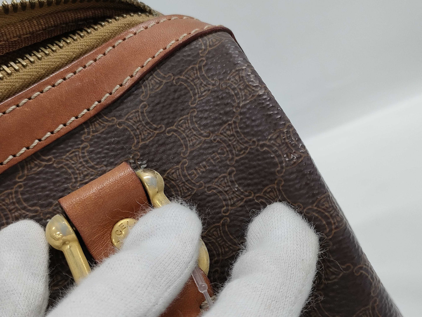 CELINE Mini Boston Handbag