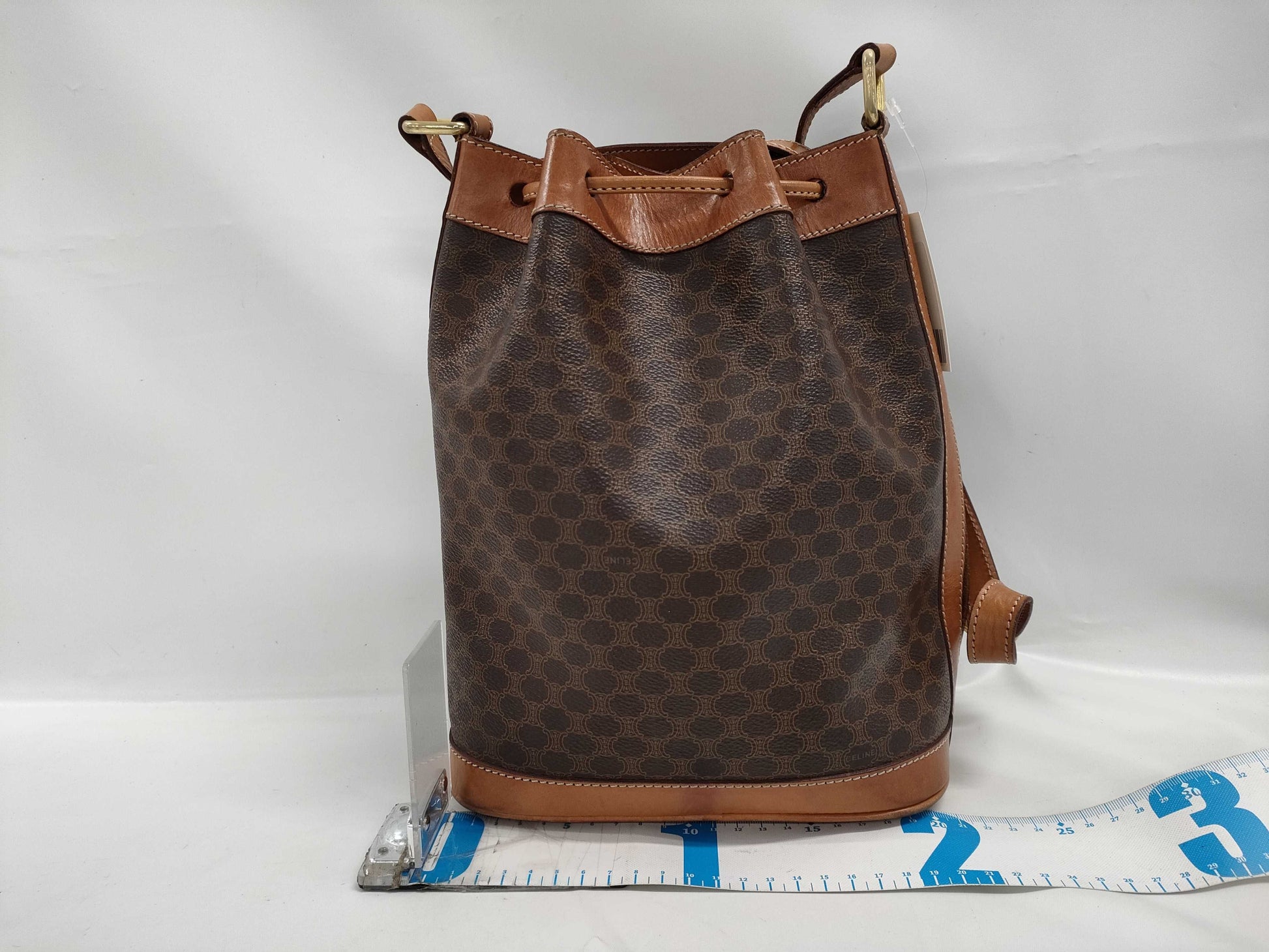 CELINE Drawstring Bag Shoulder Bag