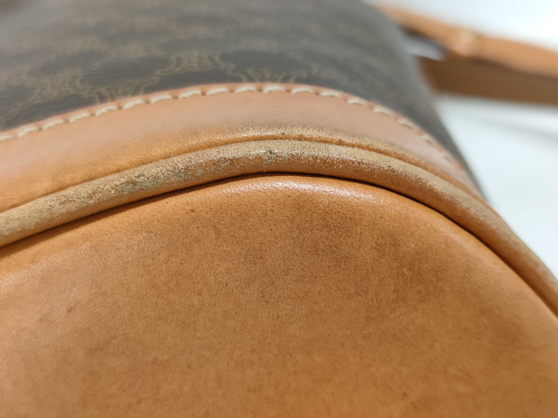 CELINE Drawstring Bag Shoulder Bag