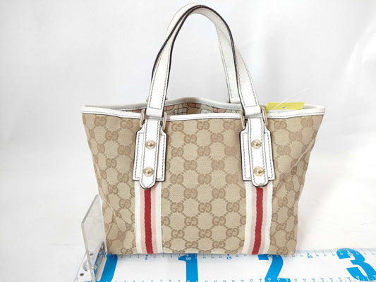 GUCCI GG Canvas Mini Tote 139261 Handbag