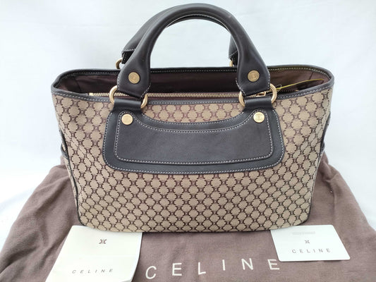 CELINE Macadam Handbag