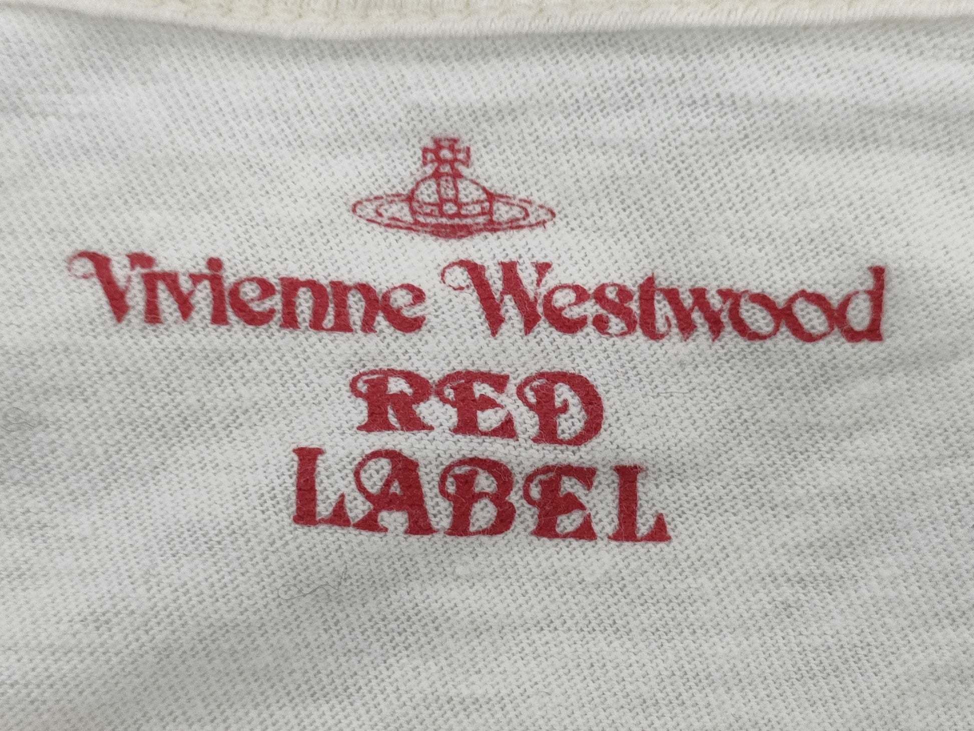 Vivienne Westwood Red Label Logo Short Sleeve T-Shirt