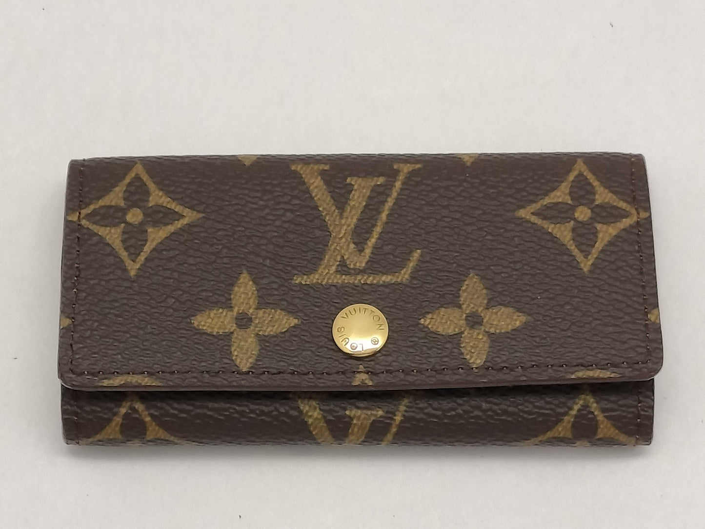 LOUIS VUITTON RFID Unverifiable TH0979 Monogram Multicle 4-Ring Key Case Key Case/Key Holder