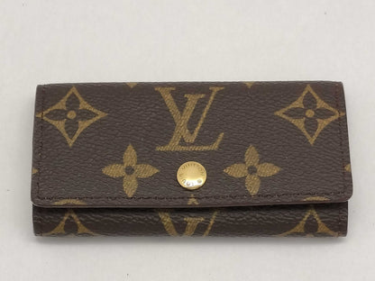 LOUIS VUITTON RFID Unverifiable TH0979 Monogram Multicle 4-Ring Key Case Key Case/Key Holder