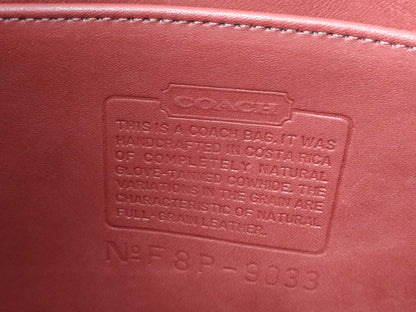COACH Old Coach 9033 Red One-Shoulder Shoulder Bag