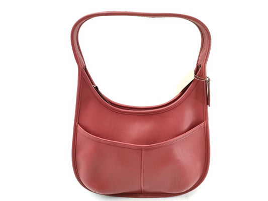 COACH Old Coach 9033 Red One-Shoulder Shoulder Bag