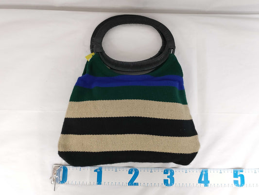 Marni Market Boat Bag Knit Handbag