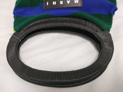 Marni Market Boat Bag Knit Handbag