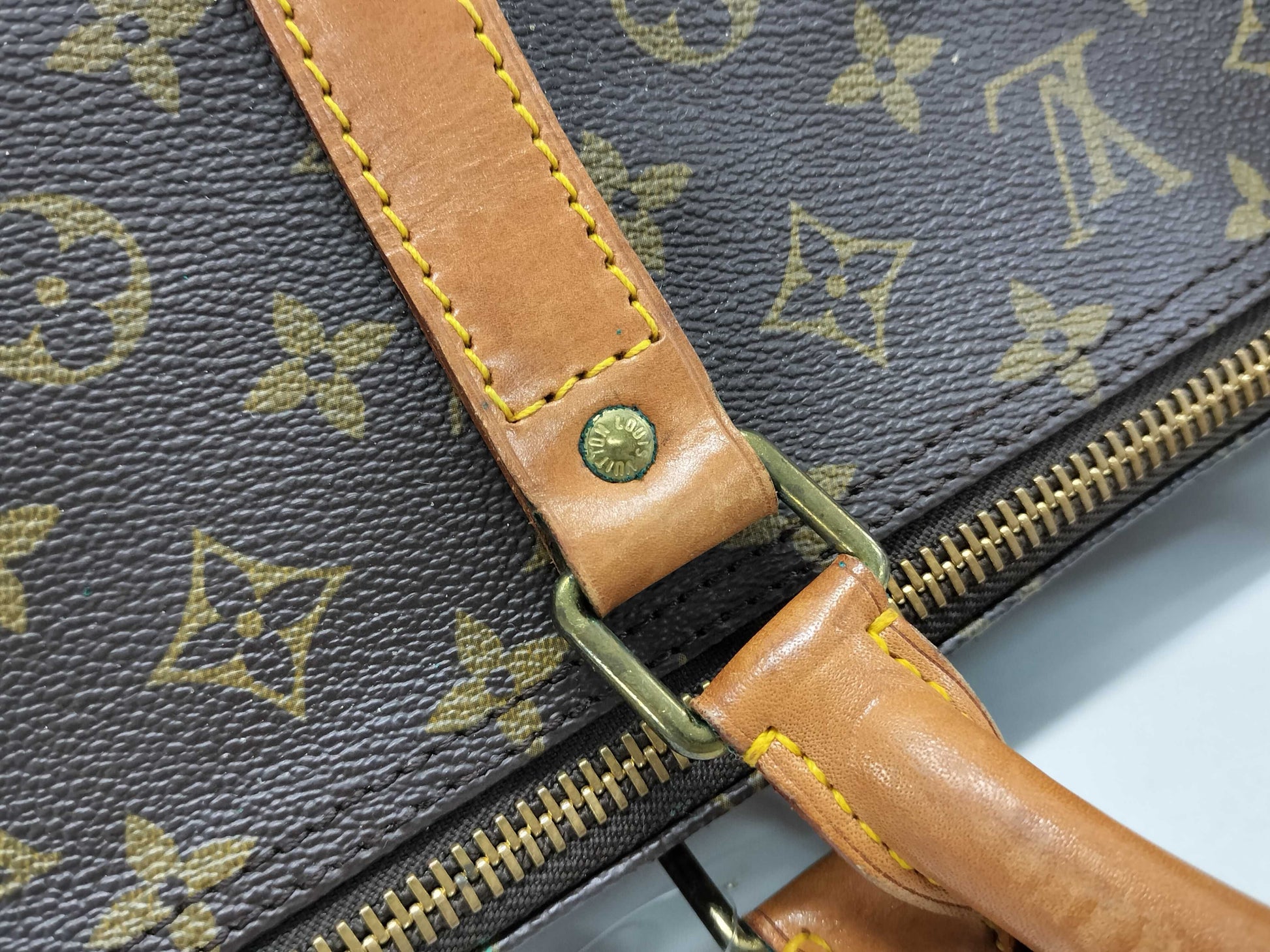 LOUIS VUITTON Monogram M41422 Keepall 60 Boston Bag