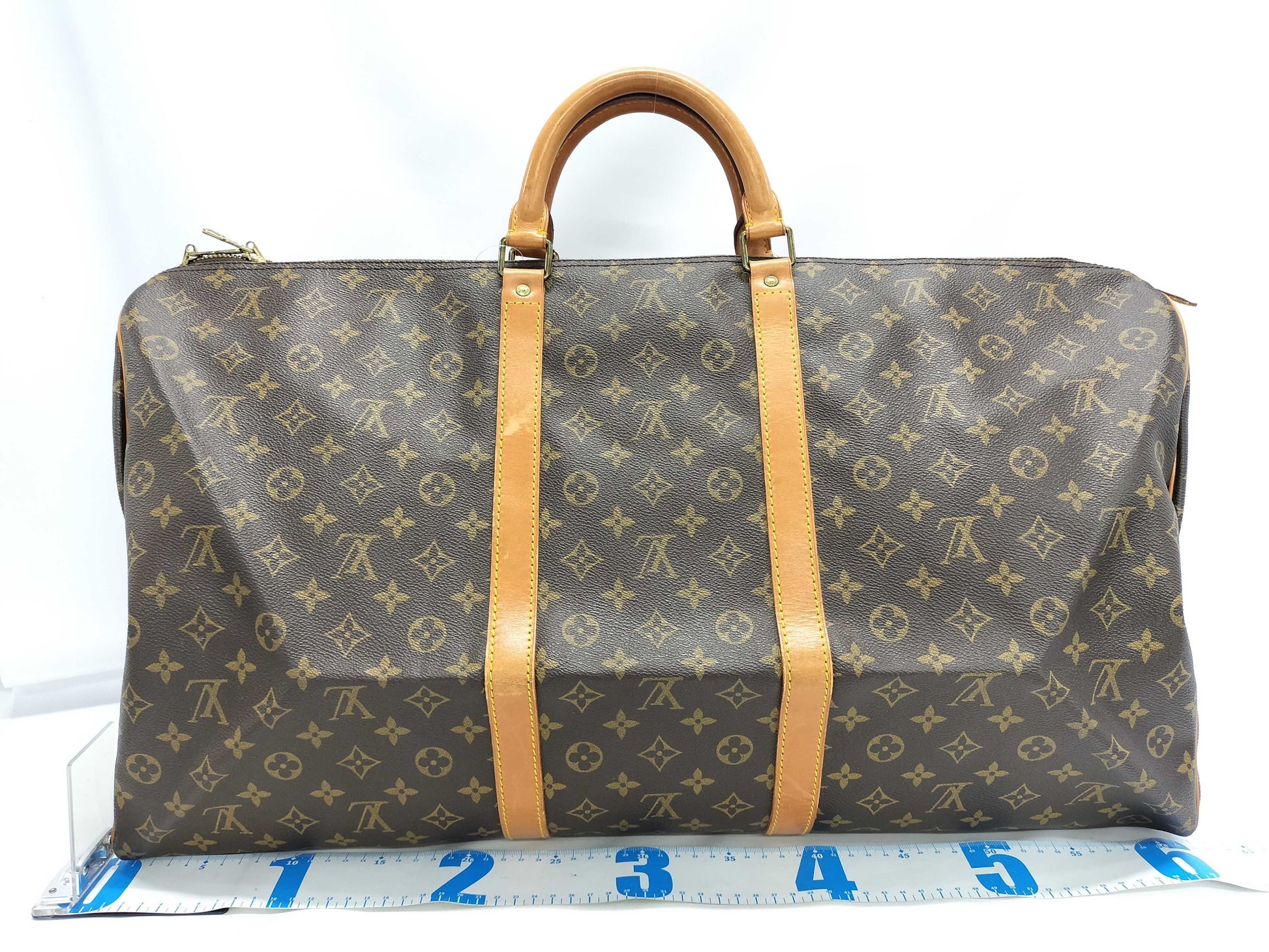 LOUIS VUITTON Monogram M41422 Keepall 60 Boston Bag