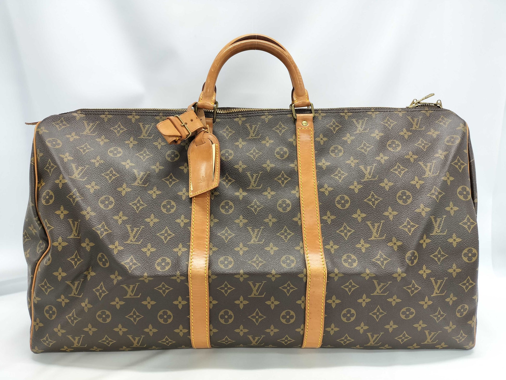 LOUIS VUITTON Monogram M41422 Keepall 60 Boston Bag