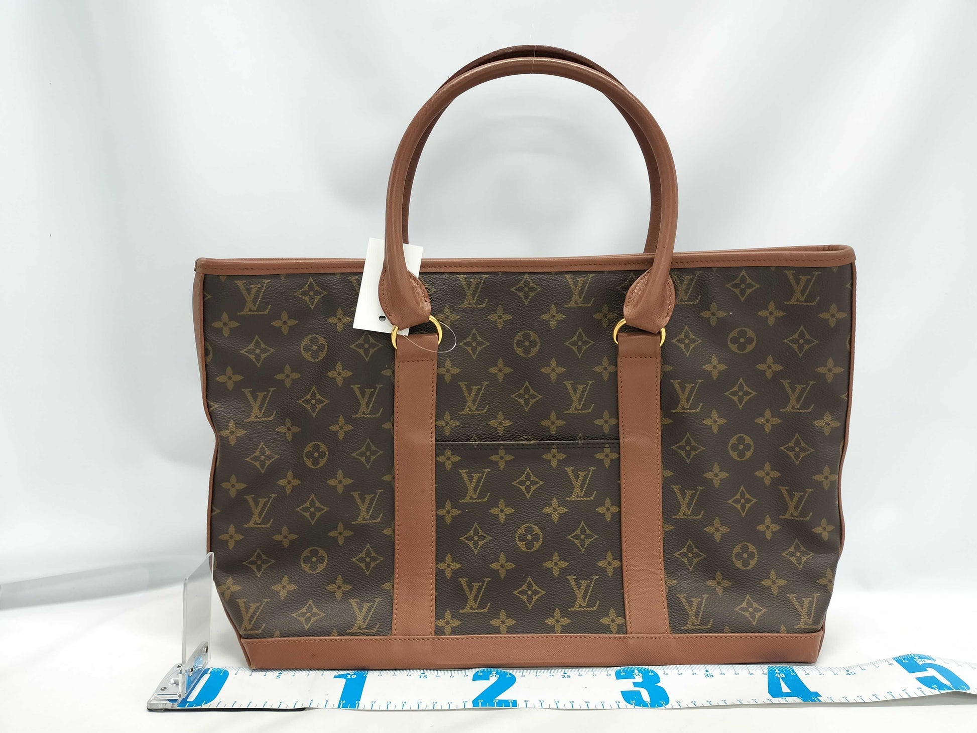 LOUIS VUITTON Monogram M42425 Weekend PM Tote Bag