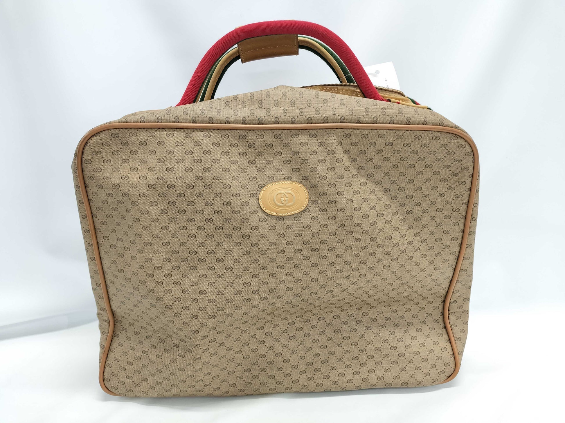 GUCCI Boston Bag Sherry Old Boston Bag