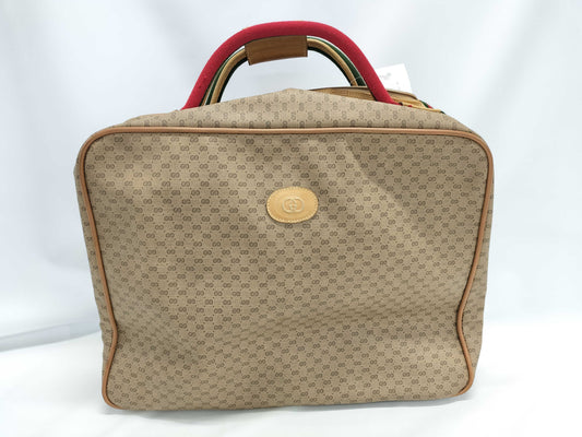 GUCCI Boston Bag Sherry Old Boston Bag
