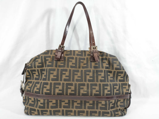 FENDI Zucca pattern Boston handbag Boston bag