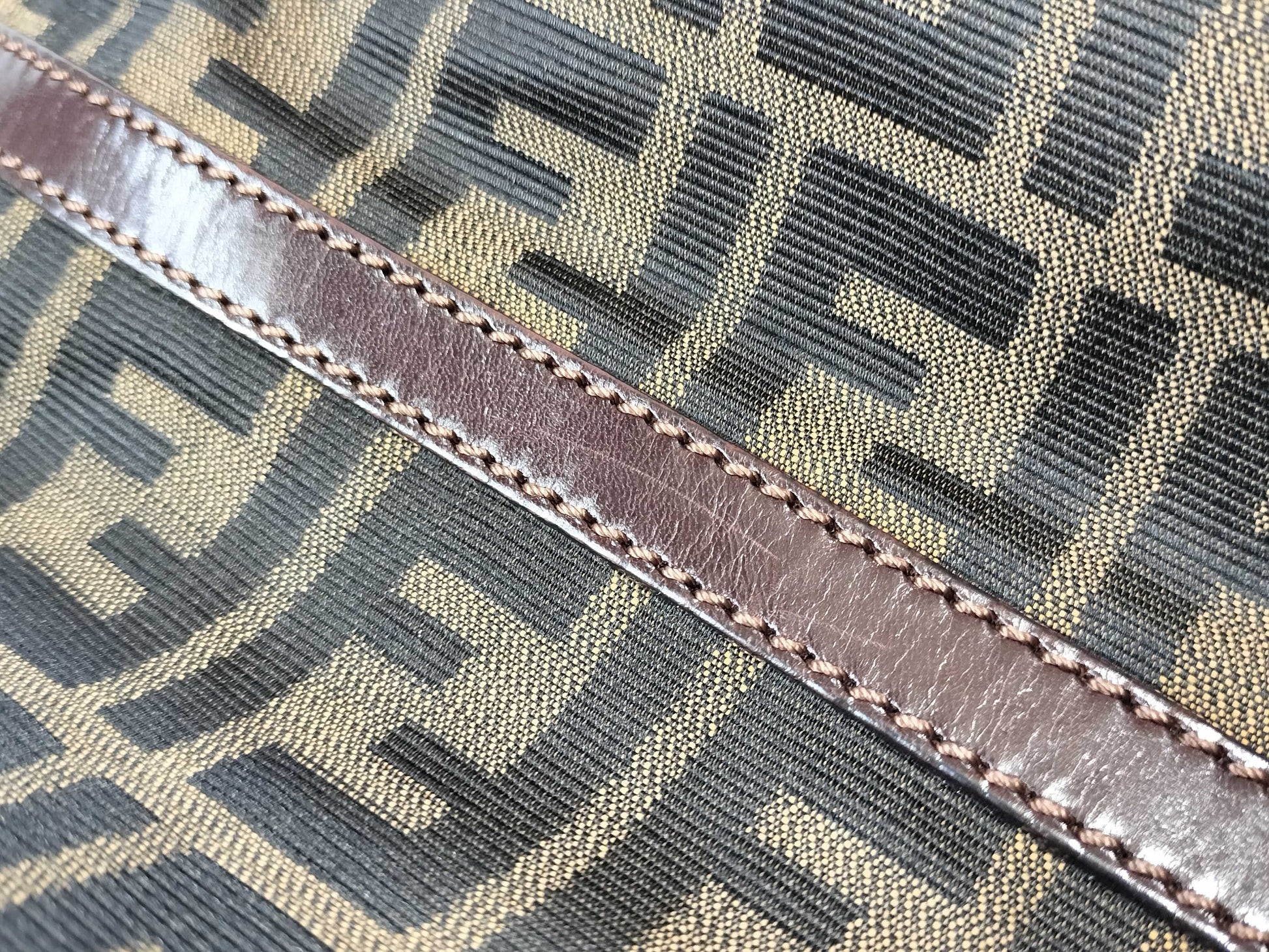 FENDI Zucca pattern Boston handbag Boston bag