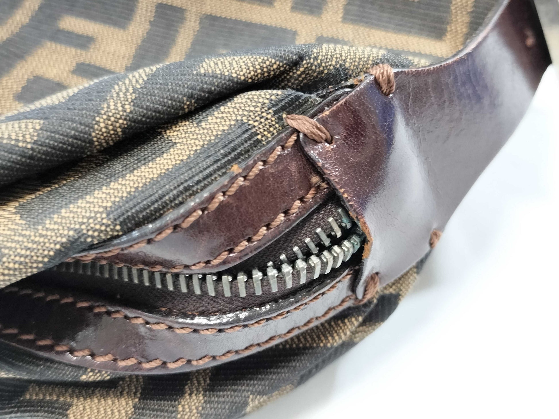 FENDI Zucca pattern Boston handbag Boston bag