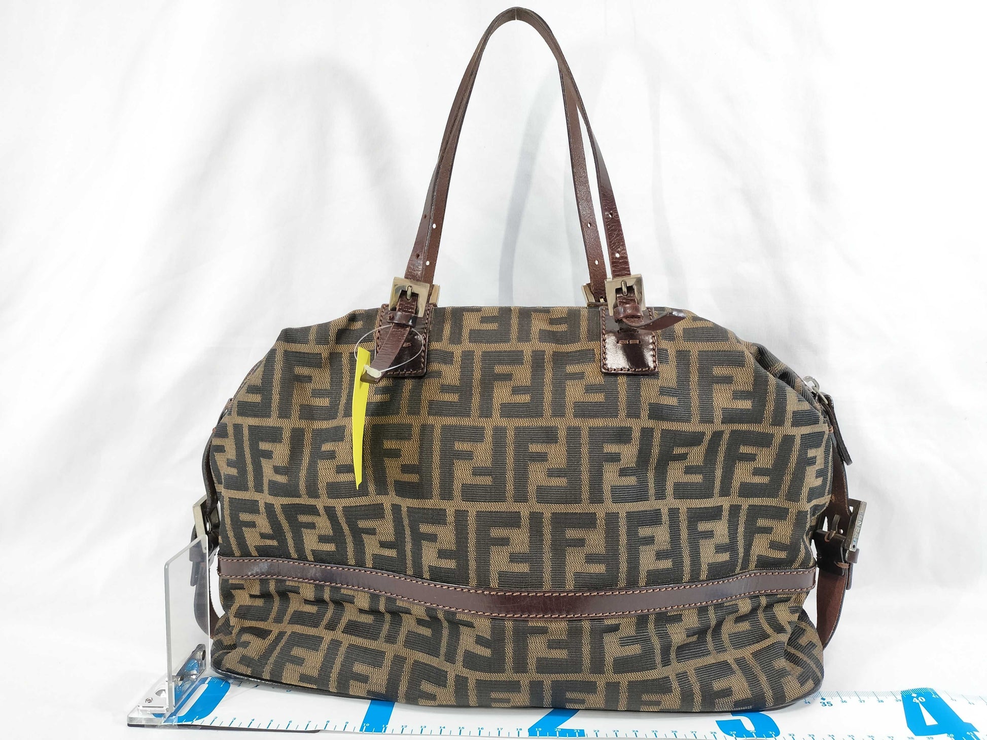 FENDI Zucca pattern Boston handbag Boston bag