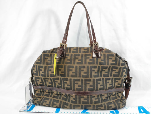 FENDI Zucca pattern Boston handbag Boston bag