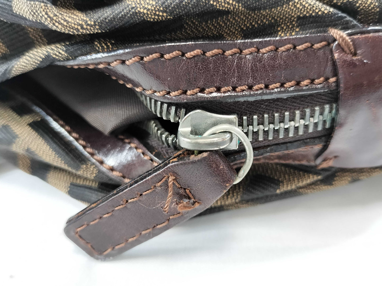 FENDI Zucca pattern Boston handbag Boston bag