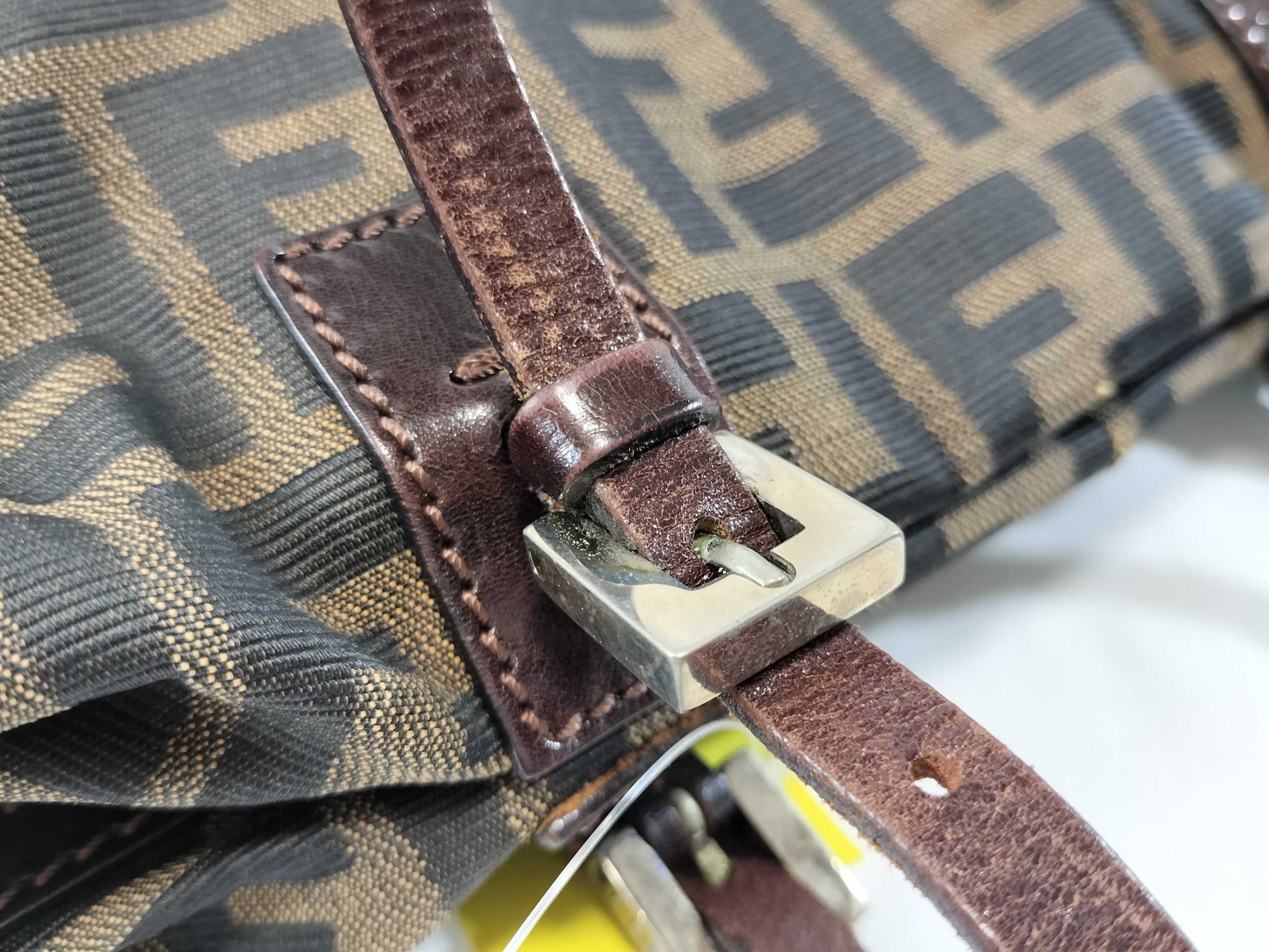 FENDI Zucca pattern Boston handbag Boston bag
