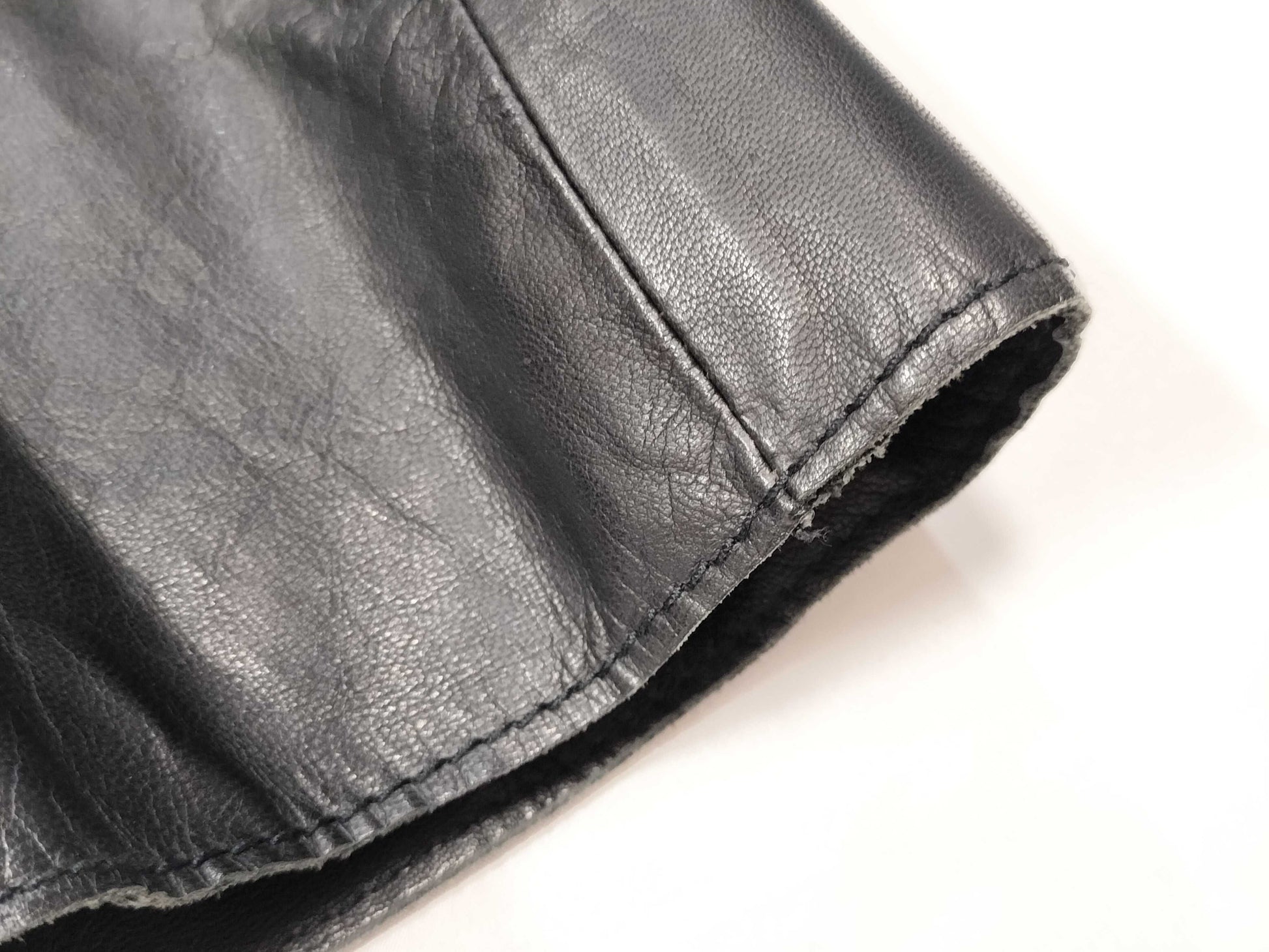 ARMANI JEANS Leather Coat Jacket