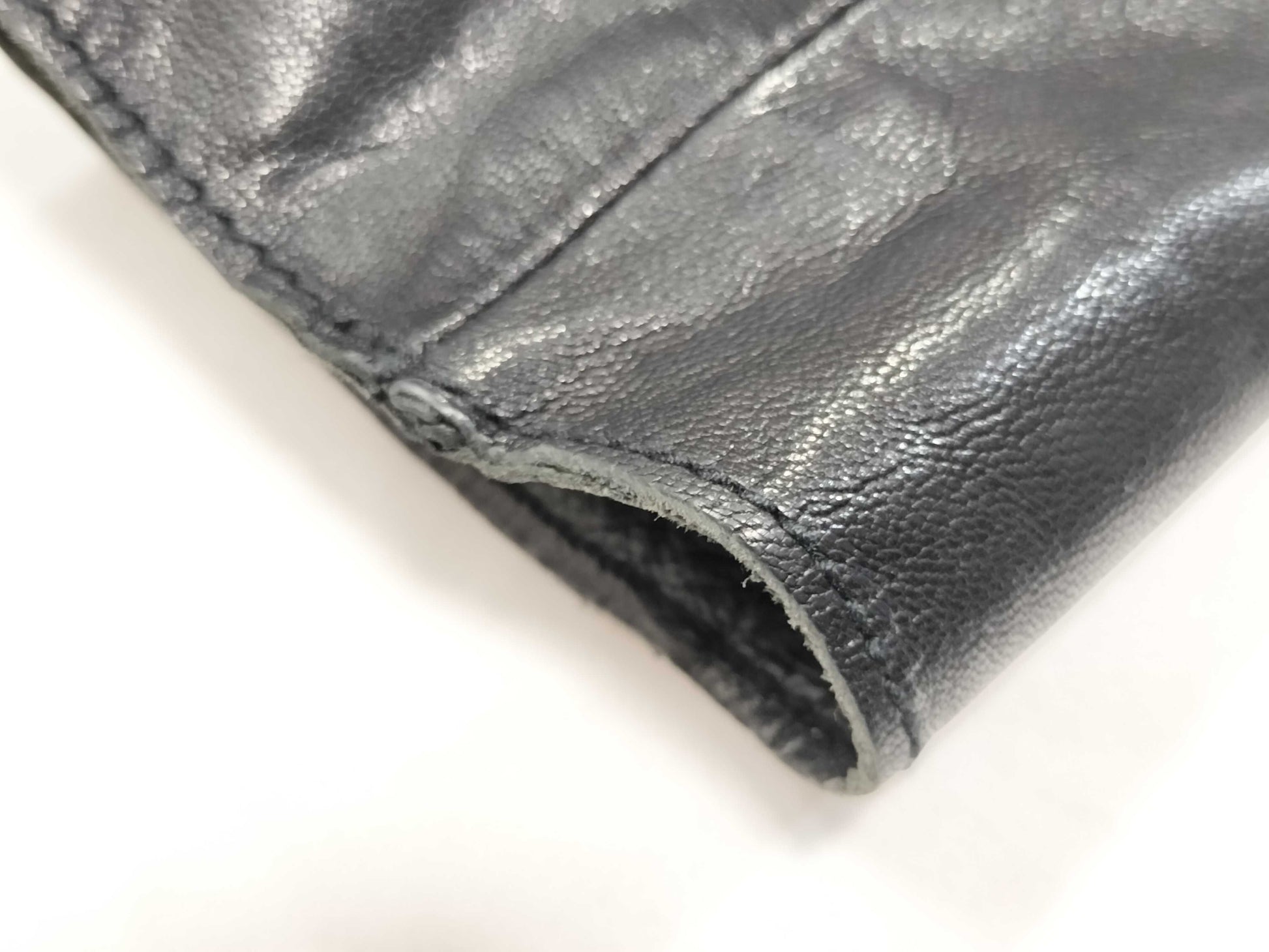 ARMANI JEANS Leather Coat Jacket