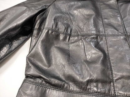 ARMANI JEANS Leather Coat Jacket