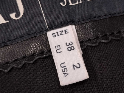 ARMANI JEANS Leather Coat Jacket