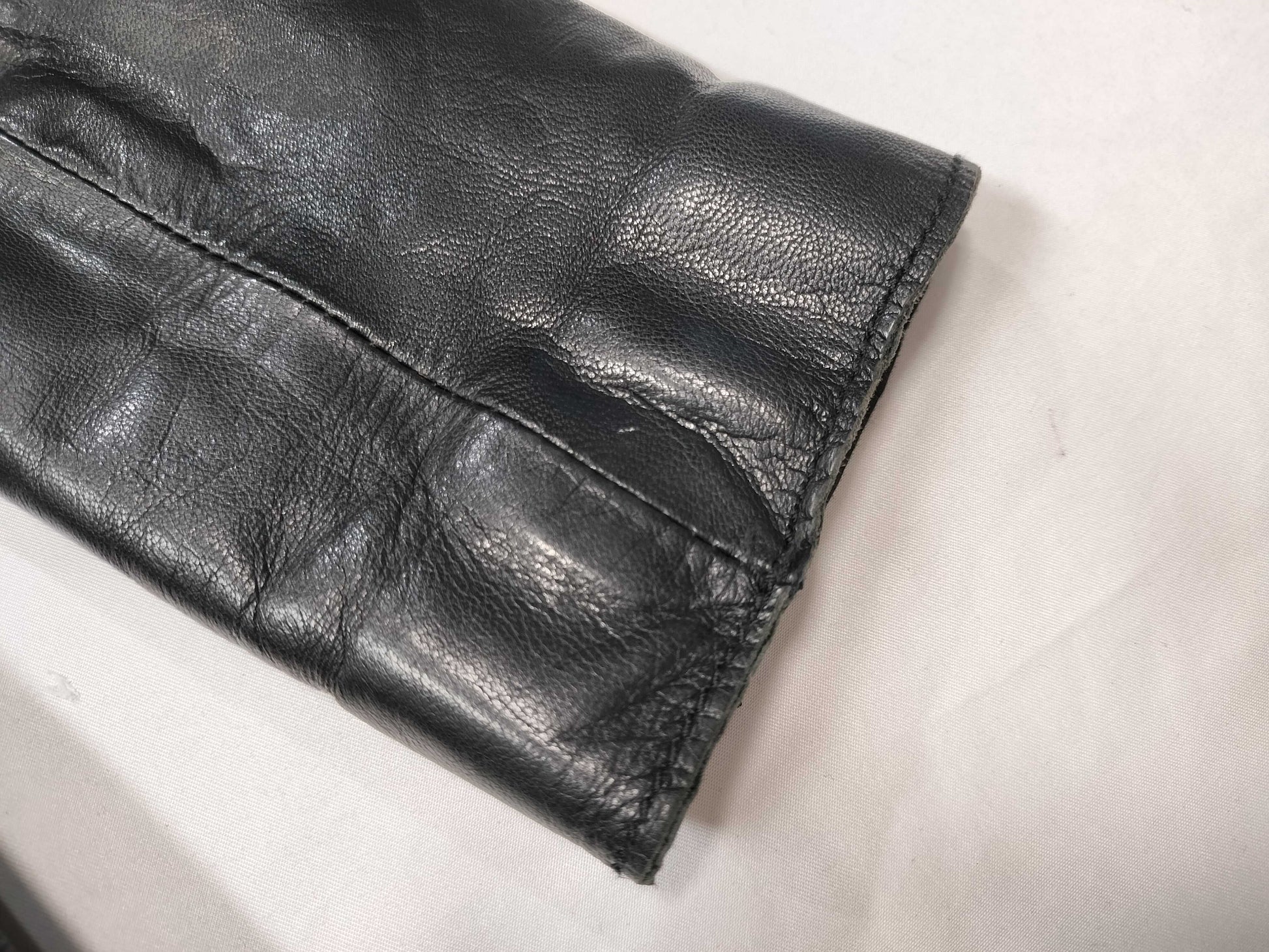 ARMANI JEANS Leather Coat Jacket