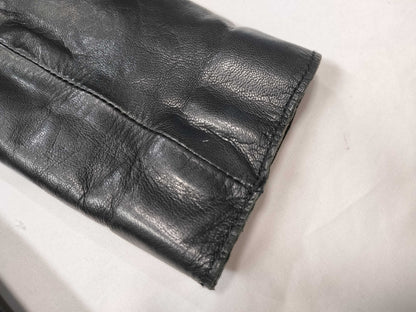 ARMANI JEANS Leather Coat Jacket