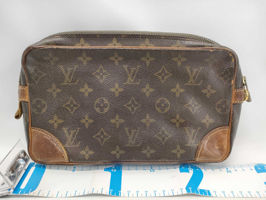 LOUIS VUITTON Monogram Marly Dragonne Clutch Bag M51825 Clutch Bag