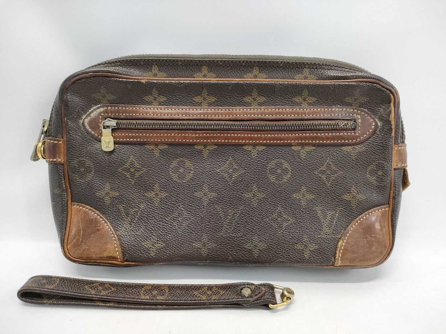 LOUIS VUITTON Monogram Marly Dragonne Clutch Bag M51825 Clutch Bag