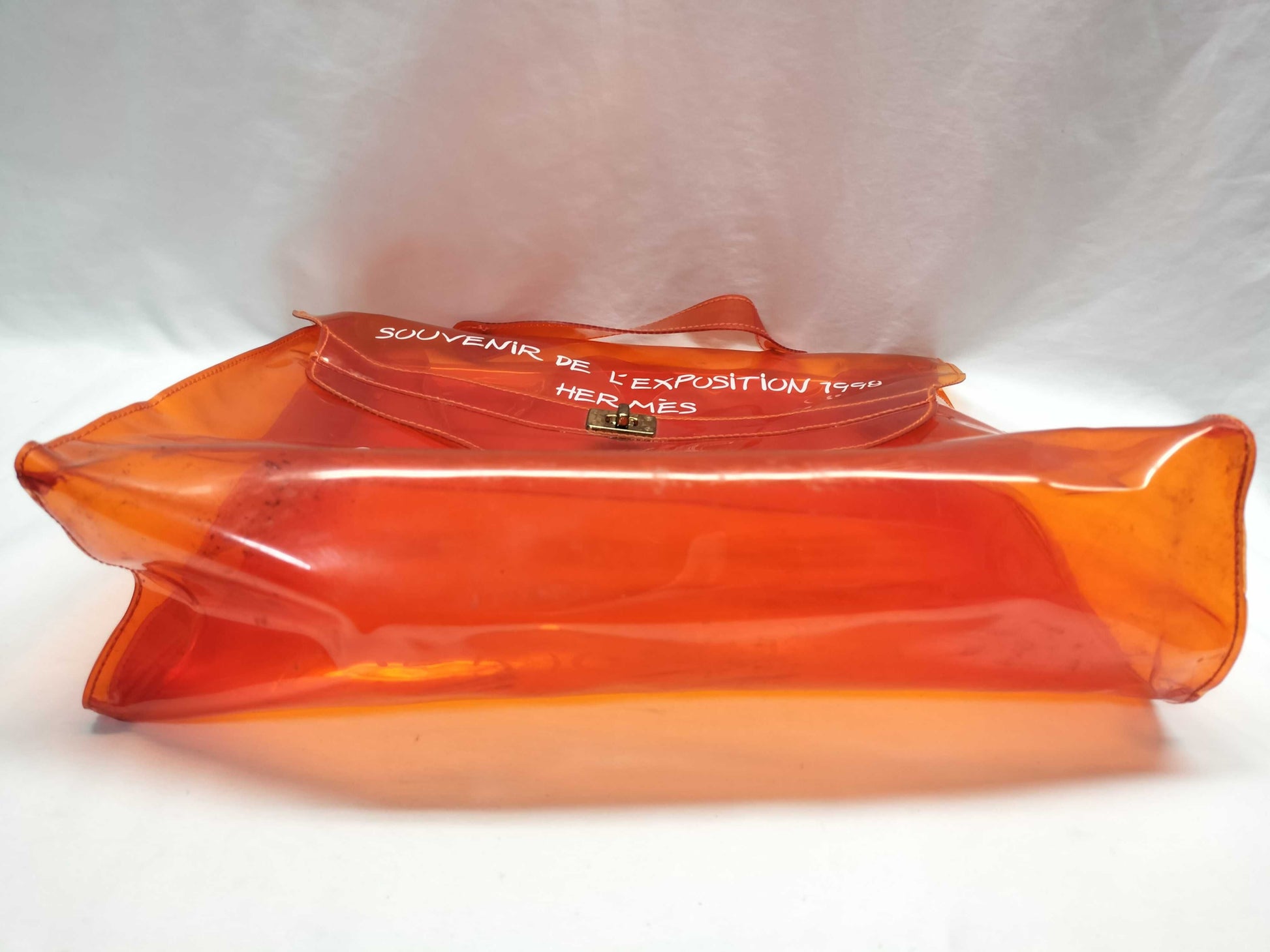 HERMES orange handbag