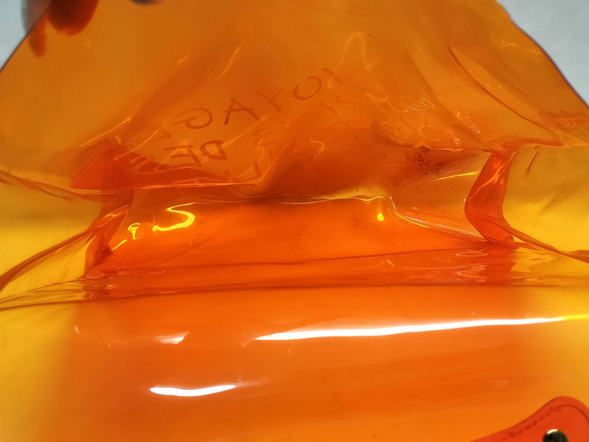 HERMES orange handbag